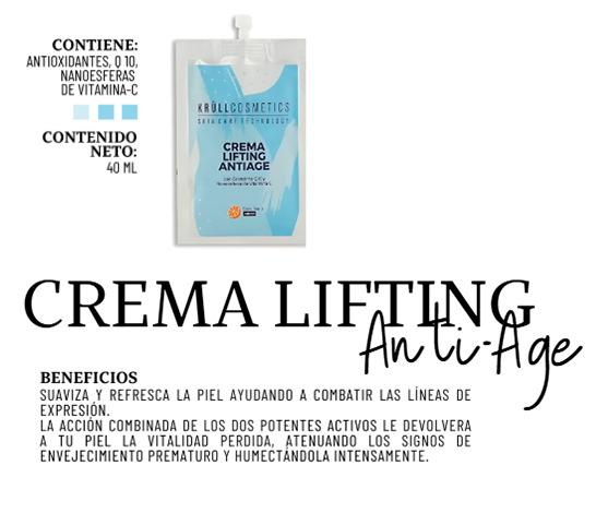 Crema lifting antiage