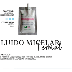 Fluído micelar termal