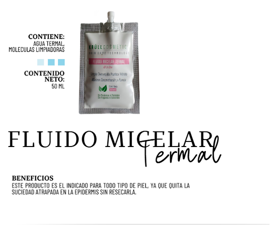 Fluído micelar termal