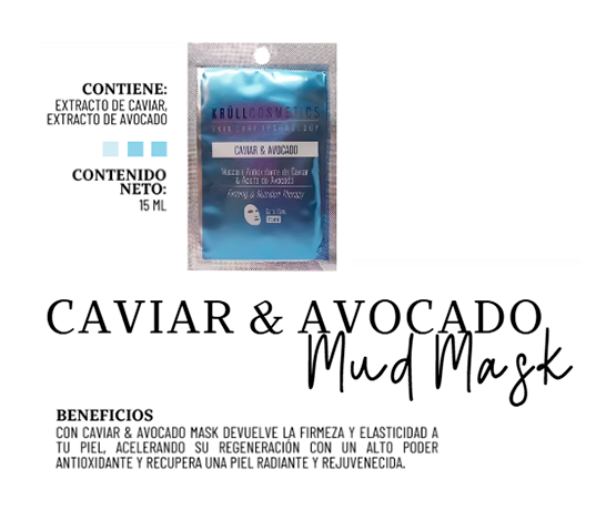 Mud Mask Caviar & Avocado