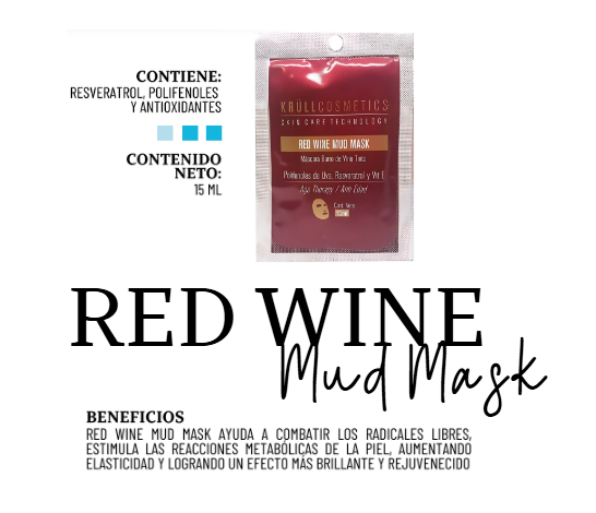 Mud Mask Red Wine
